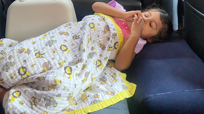 Self Inflatable Seat Extender