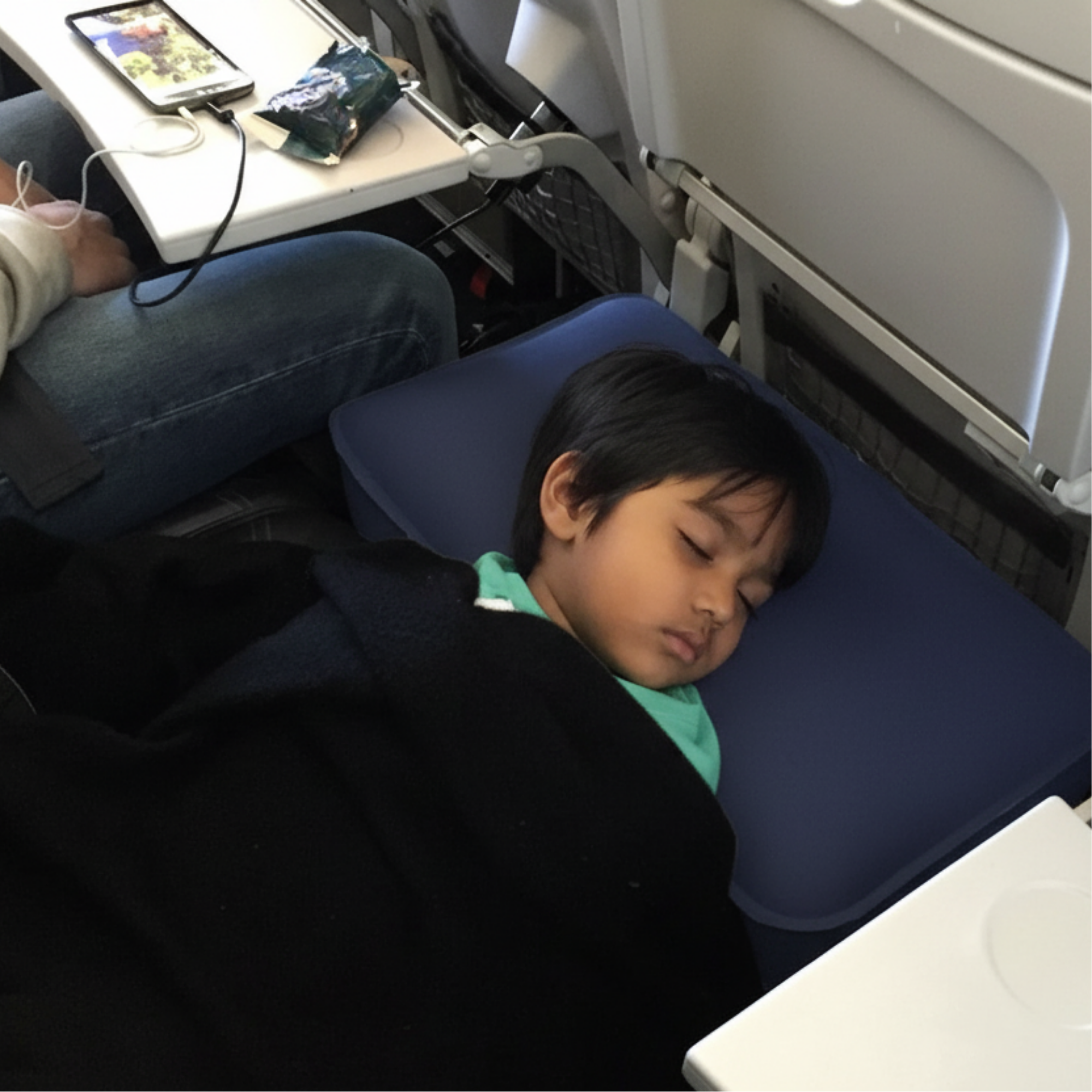 Self Inflatable Seat Extender