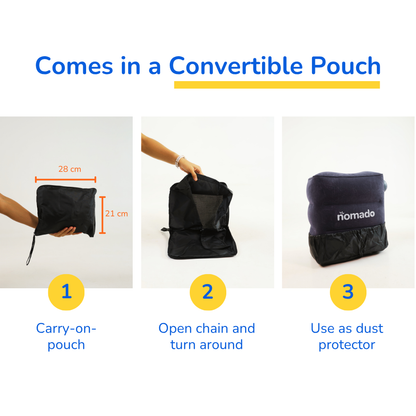 Self Inflatable Seat Extender