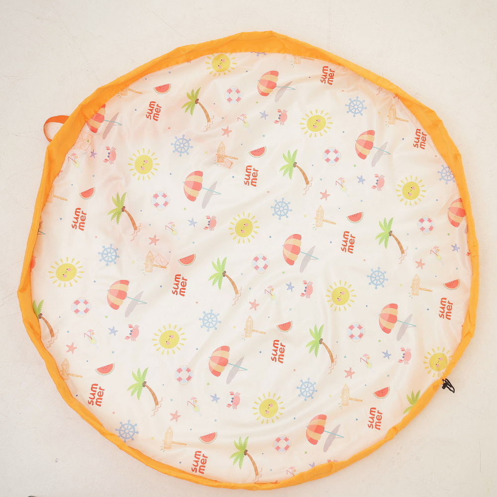 Pull & Go:  2-in-1 Bag and Playmat