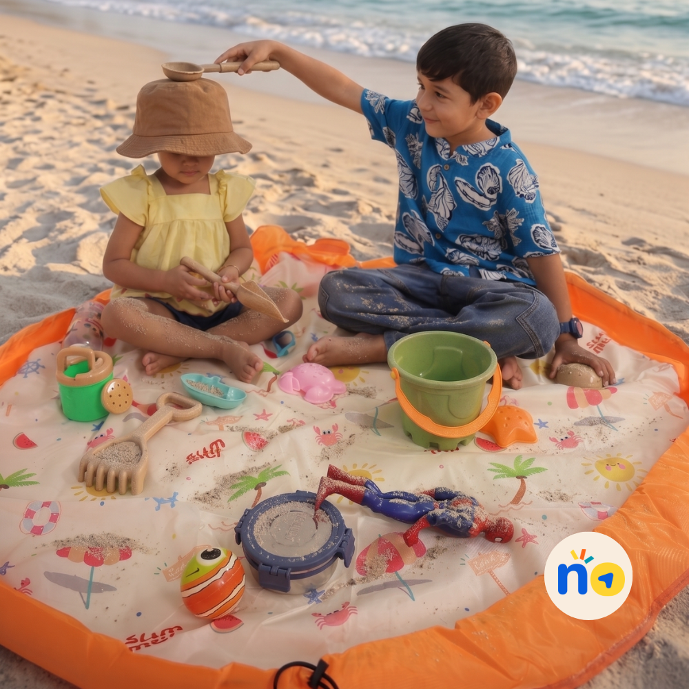 Pull & Go:  2-in-1 Bag and Playmat