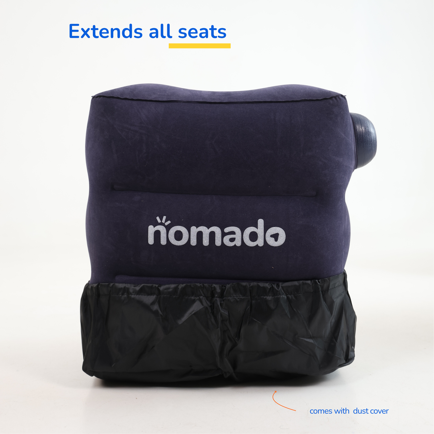 Self Inflatable Seat Extender