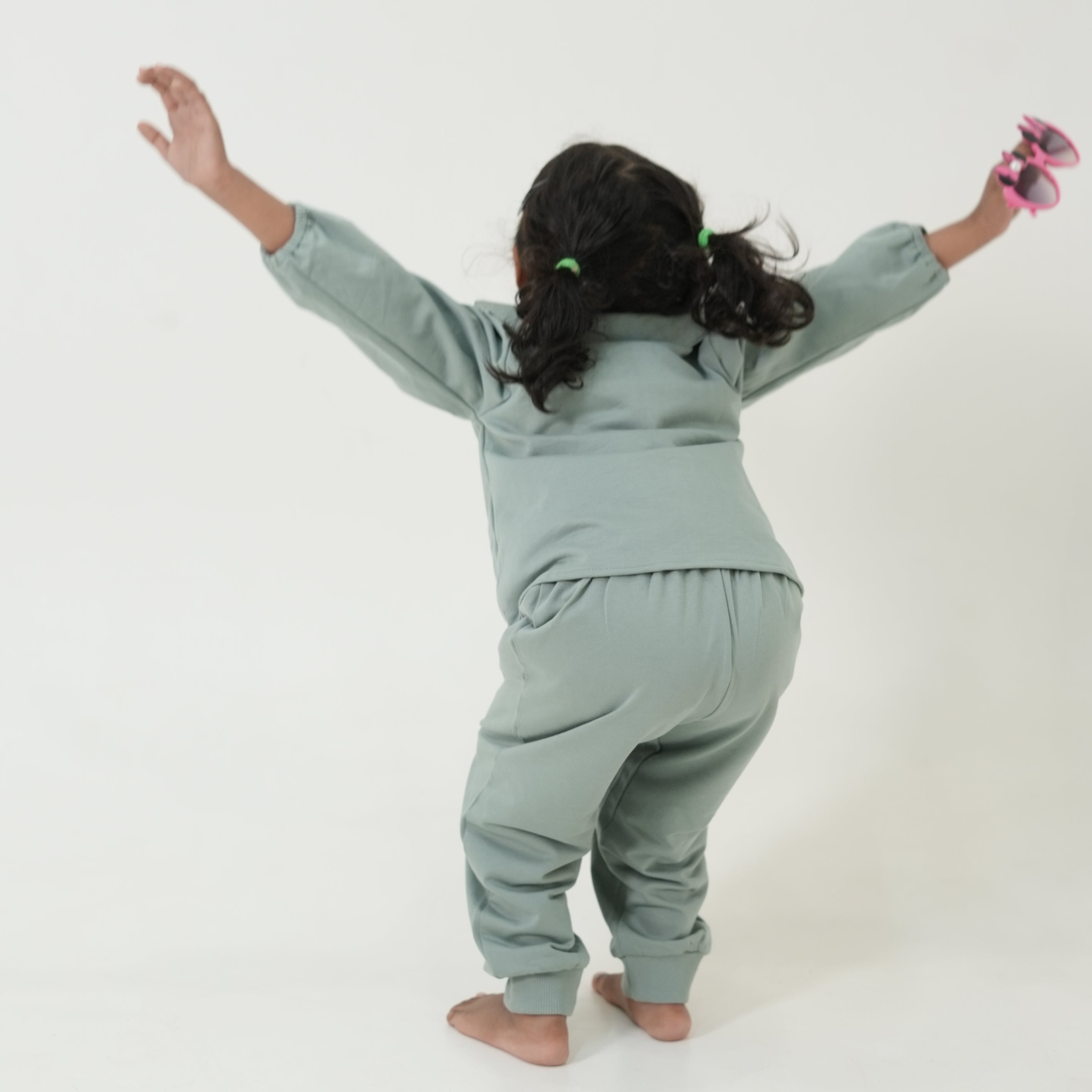 Peter Pan Collar Sweatshirt Top for Girls