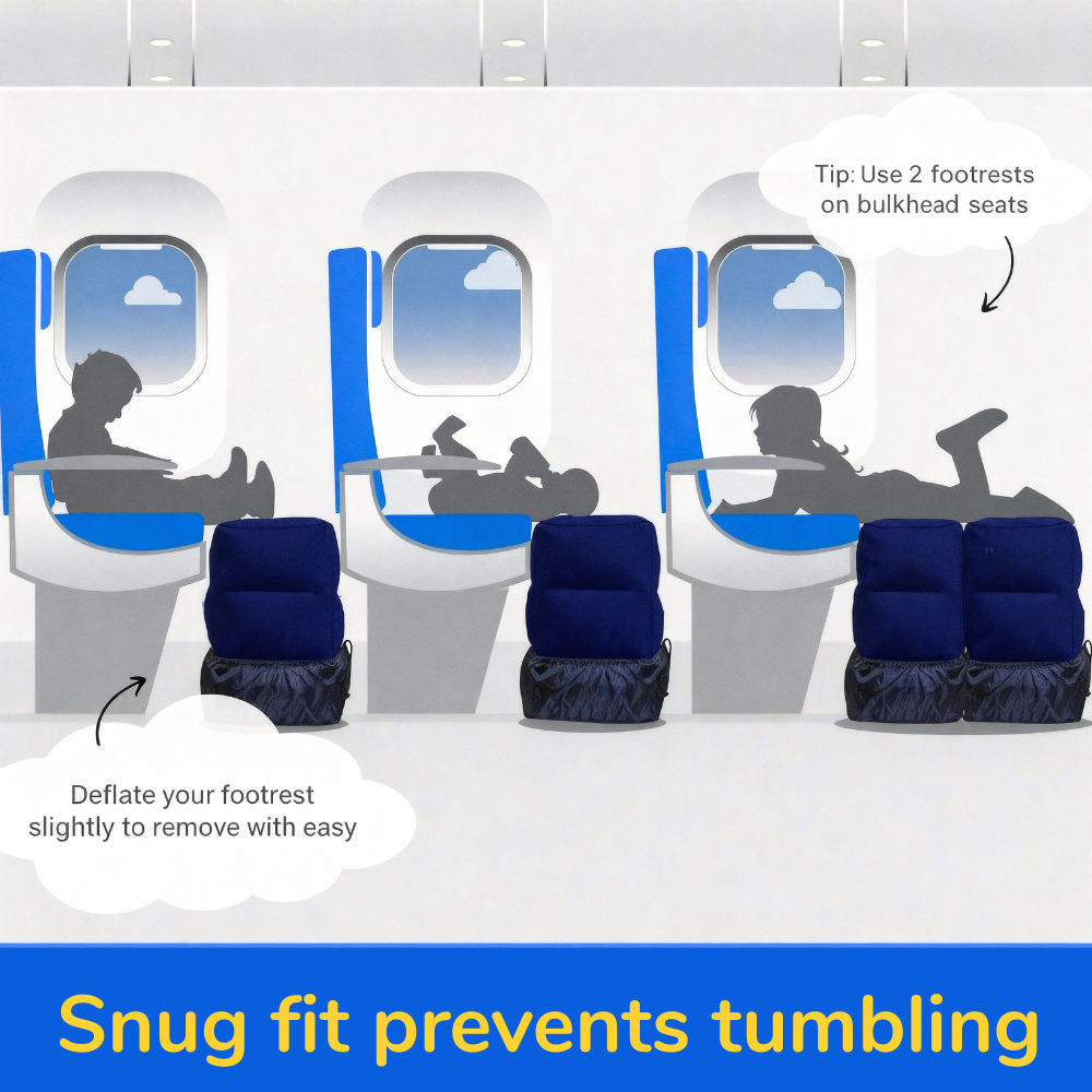 Self Inflatable Seat Extender