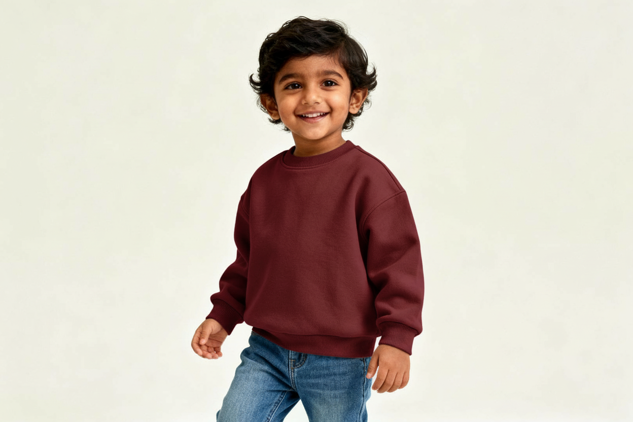 Pack of 3 Anytime Interlock Cotton Sweatshirt I Unisex, Full Sleeves (Pack of 3)