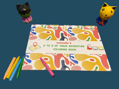 Color & Learn: Travel Edition I Flight I Car I Train