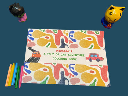 Color & Learn: Travel Edition I Flight I Car I Train